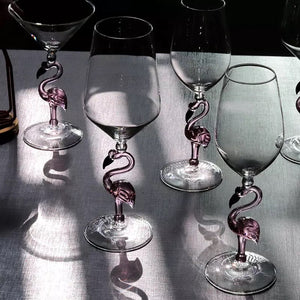 【🍷2020 NEW 🍷】Creative Flamingo Wine Glasses Durable Goblet Set