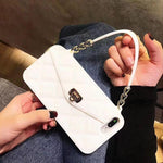 Load image into Gallery viewer, Handbag for Silicone iPhone Case Protection Mobile Phone Wallet Case with Hand Holder Long Shoulder Strap
