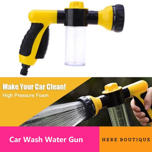 High Pressure Wash Water Gun Adjustable Garden Car Spray Foam Wash Tool