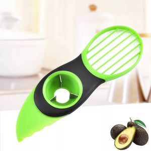 Professional 3-in-1 Avocado Slicer Comfortable Grips Splits Pitter Kitchen Tools