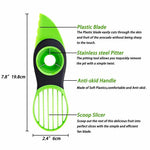 Load image into Gallery viewer, Professional 3-in-1 Avocado Slicer Comfortable Grips Splits Pitter Kitchen Tools

