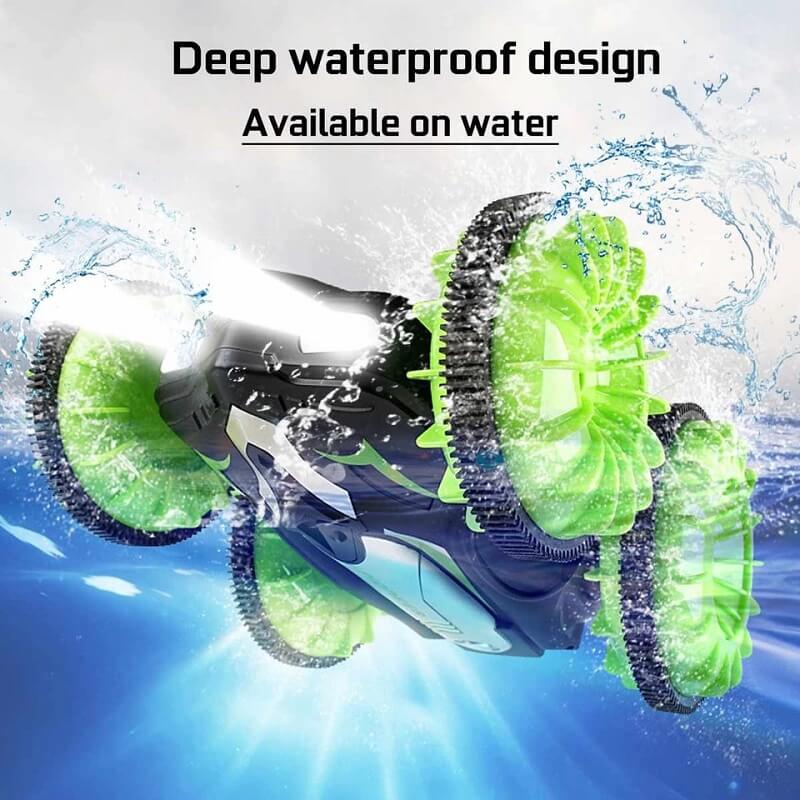 Amphibious RC Car Waterproof Off Road Racing Climbing Remote Control RC Toys