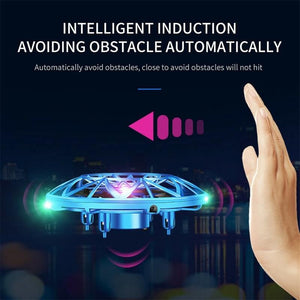 Hand-Controlled Flying Mini-Drone Induction Levitation UFO Toys For Kids and Adults