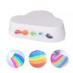 Load image into Gallery viewer, [Buy 3 Get 1] Natural Organic Rich Bubble Colorful Cloud Rainbow Bath Bombs
