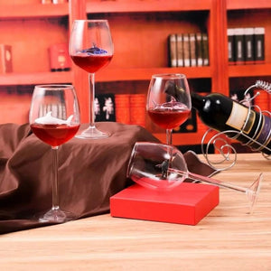 3D Shark Red Wine Glasses Set